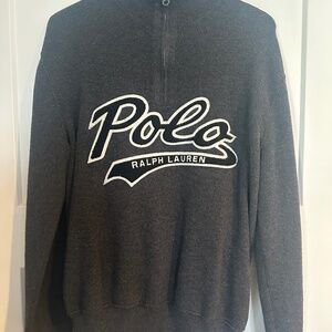 Polo Logo Quarter zip.